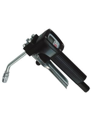 Пистолет для смазки GREASTER со счетчиком гр/кг жесткий носик