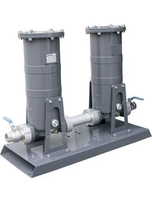 Фильтрационная установка FG-300x2, 50 / 15 µm, 300 л/мин