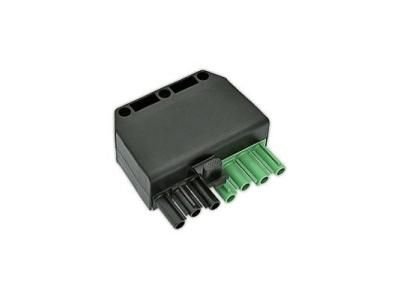 Разъём Wieland 7P, зеленый, папа