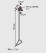 Рычажный механизм с BALLOFIX, рычаг Broen (17 028.009)